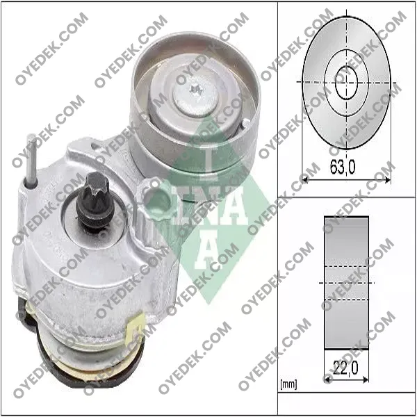 ALFA ROMEO 159 Alternatör V Kayış Gegi Rulmanı Kütüklü 55556090