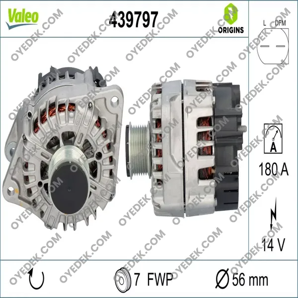 FIAT DUCATO Minibüs/Otobüs Alternatör V 5801378902