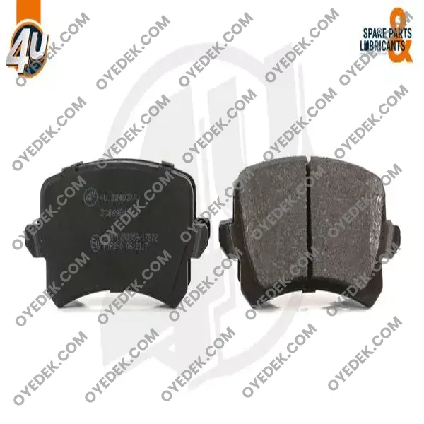 SEAT ALHAMBRA Arka Fren Balatası Fişsiz 3C0698151E
