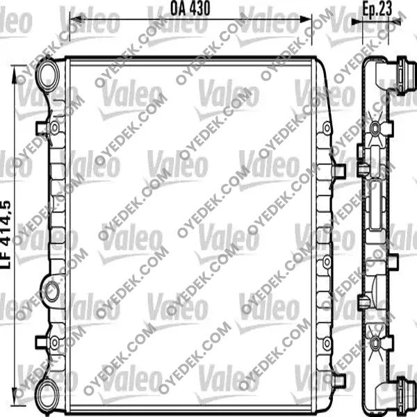 SEAT IBIZA III Motor Su Radyatörü 6Q0121253AE