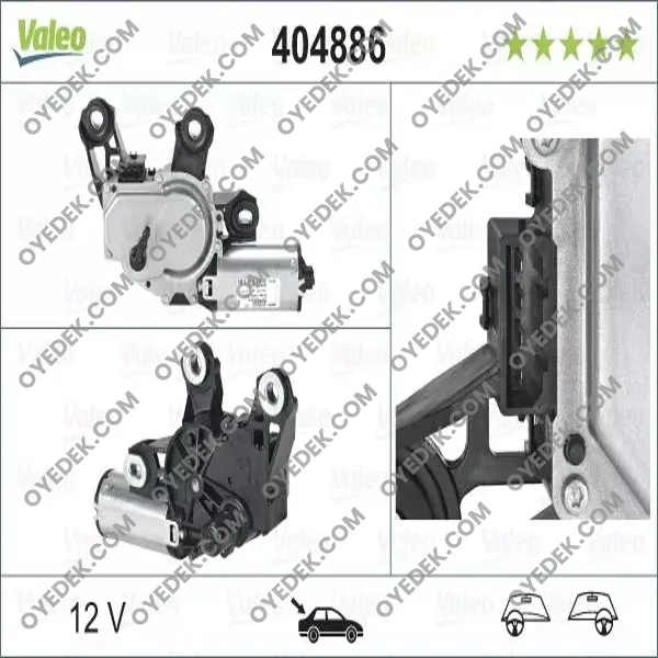 SEAT LEON Arka Cam Silecek Motoru 1J6955711B