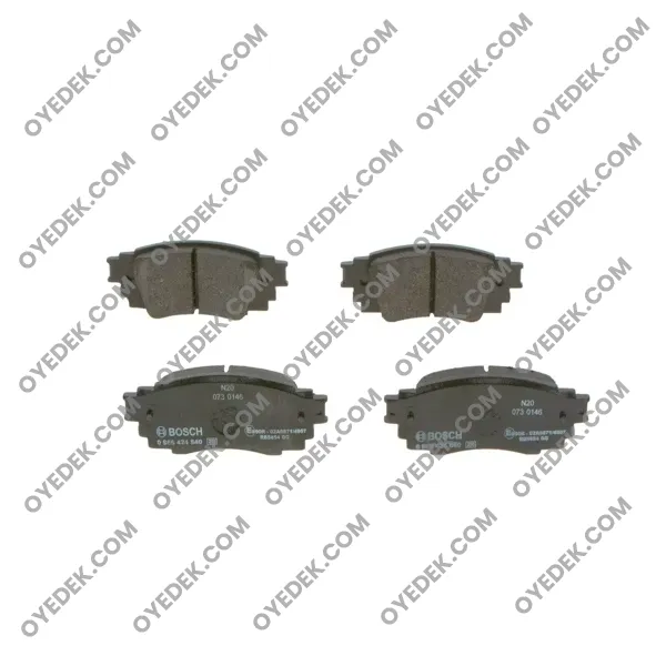 TOYOTA C-HR Arka Fren Balatası Tk 446610010