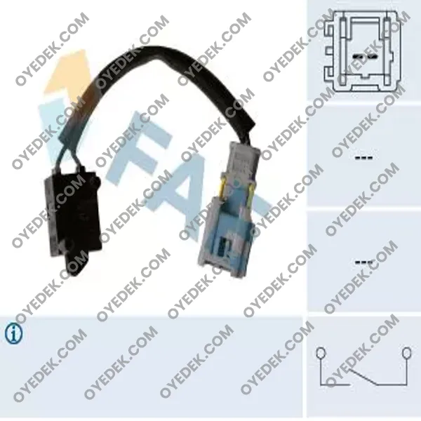 CITROËN BERLINGO / BERLINGO FIRST Kasa/büyük limuzin Debriyaj Pedal Şalteri Müşürü 96.528.434.80