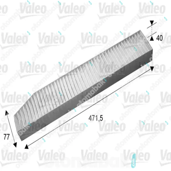 JEEP GRANDCHEROKEEI AA VALEO Polen Filtresi  5013595AA